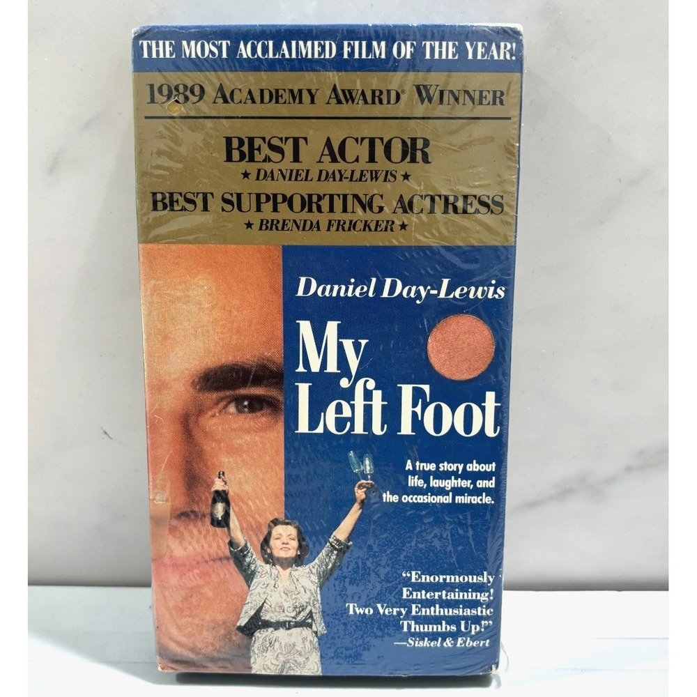 HBO Video Vintage My Left Foot VHS 1990 Daniel Day-Lewis Miramax Award Winner